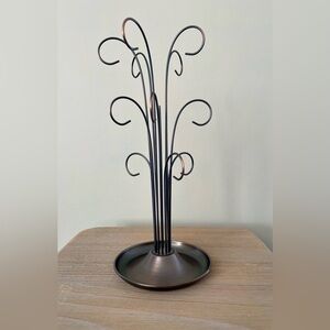 Umbra Orchid Jewelry Tree in a bronze finish